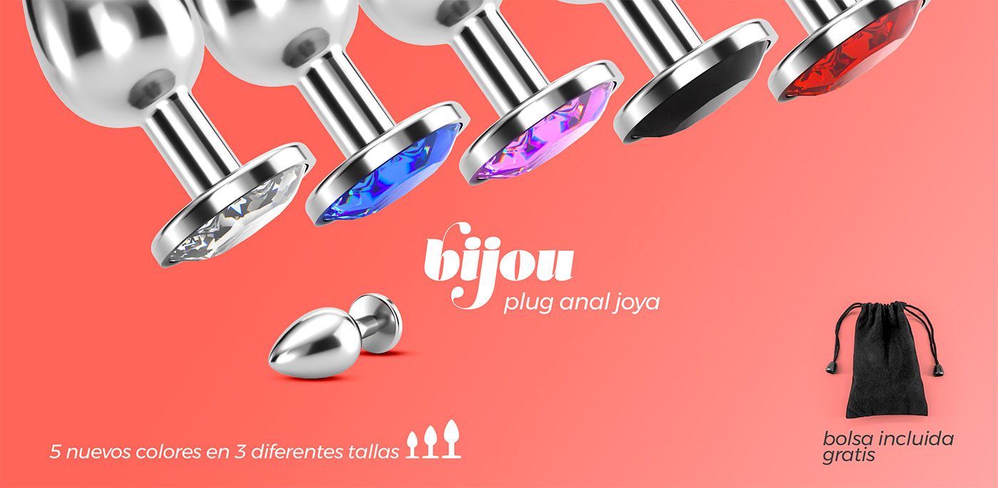 Bijou - plug anal joya